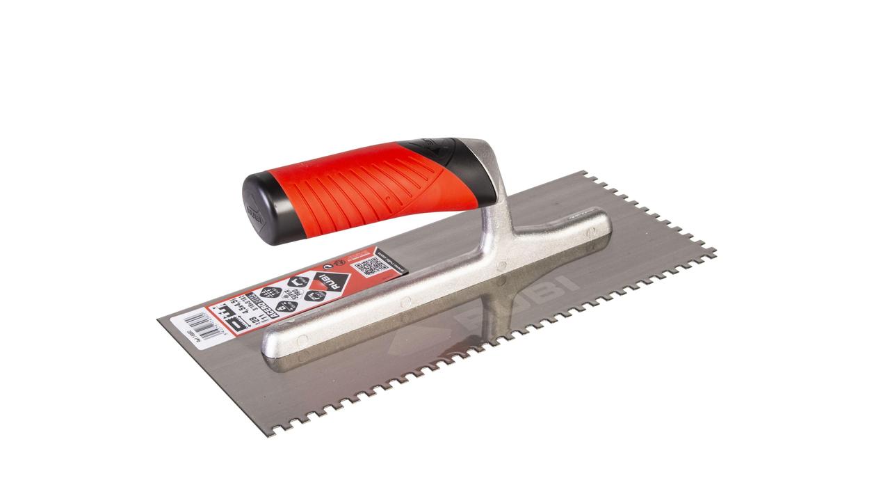 Rubi - Truelle à dents carrées RubiFlex 11" en acier 3/16" x 3/16"