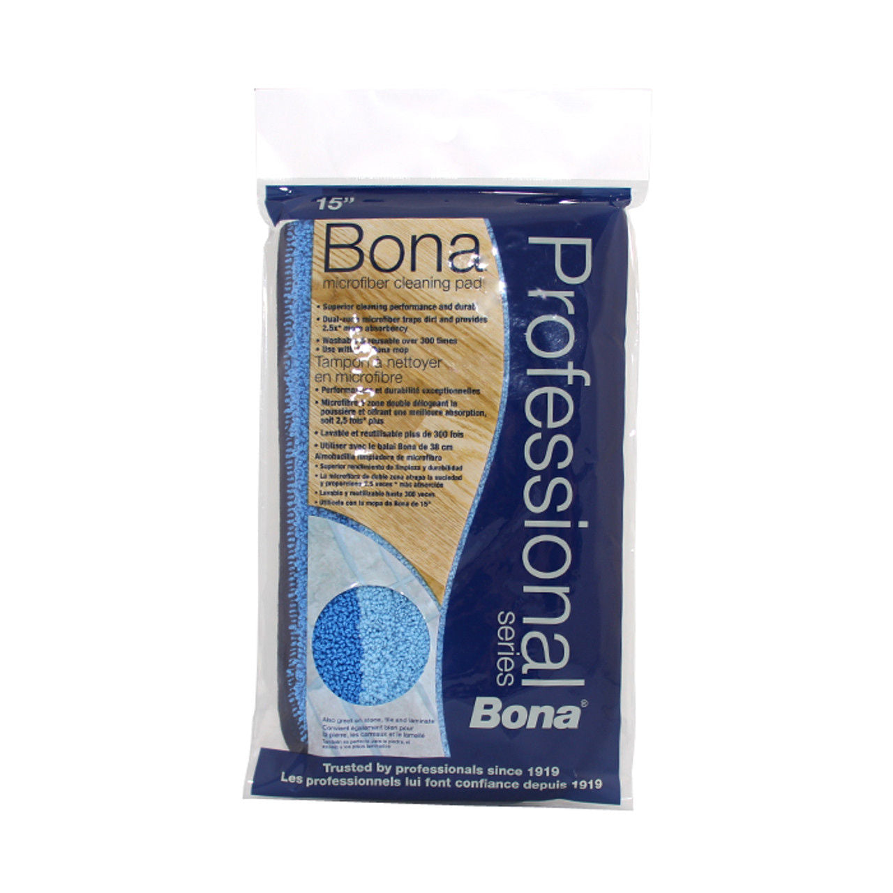 Bona - Tampon de nettoyage en microfibre de la série Pro || AX0003442