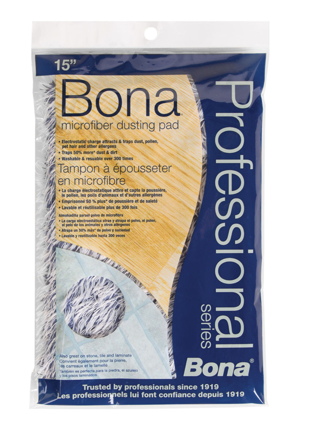 Bona - Tampons à épousseter universels de la série Pro || AX0003449