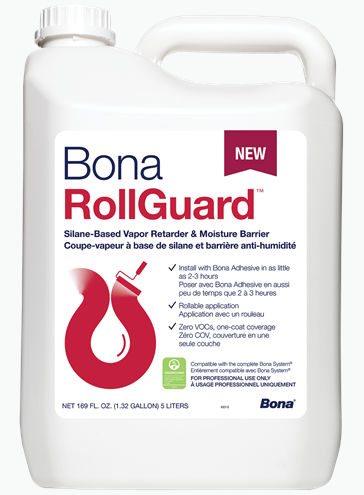 Bona - Barrière d’humidité à base de silane RollGuard 5 L || BRRLG02000USB