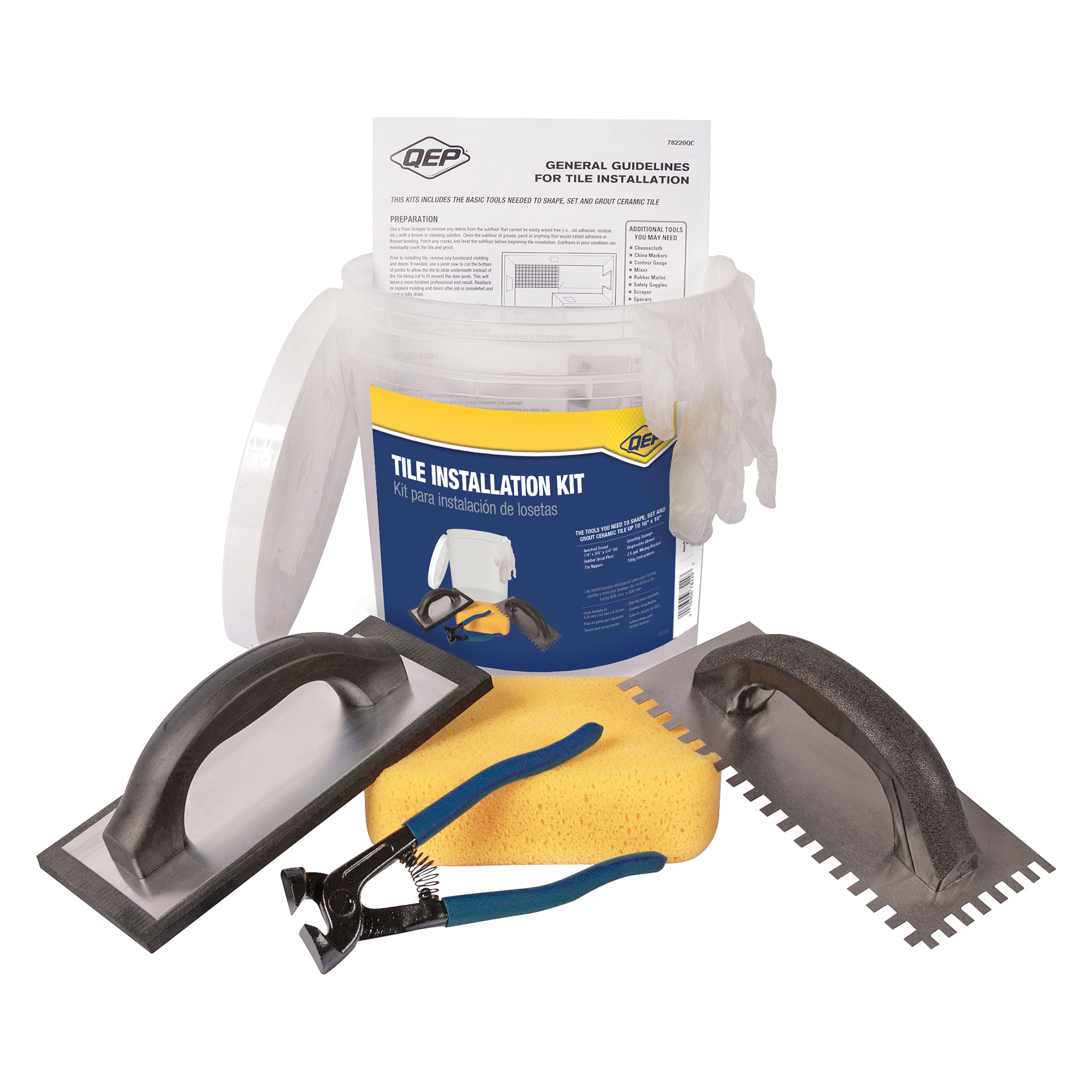 QEP - Trousse d’installation pour carreaux de plancher et de mur
