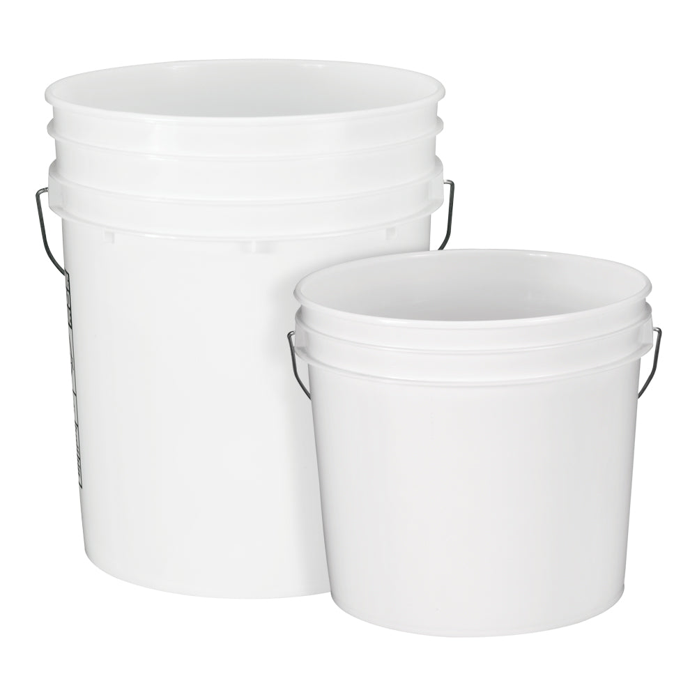 QEP - Seau à mélanger en plastique blanc 2.64 Gallon