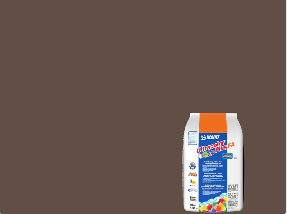 #79 Cacao 10 lb - Mapei Ultracolor Plus FA Coulis tout-en-un à prise rapide ||BU007905