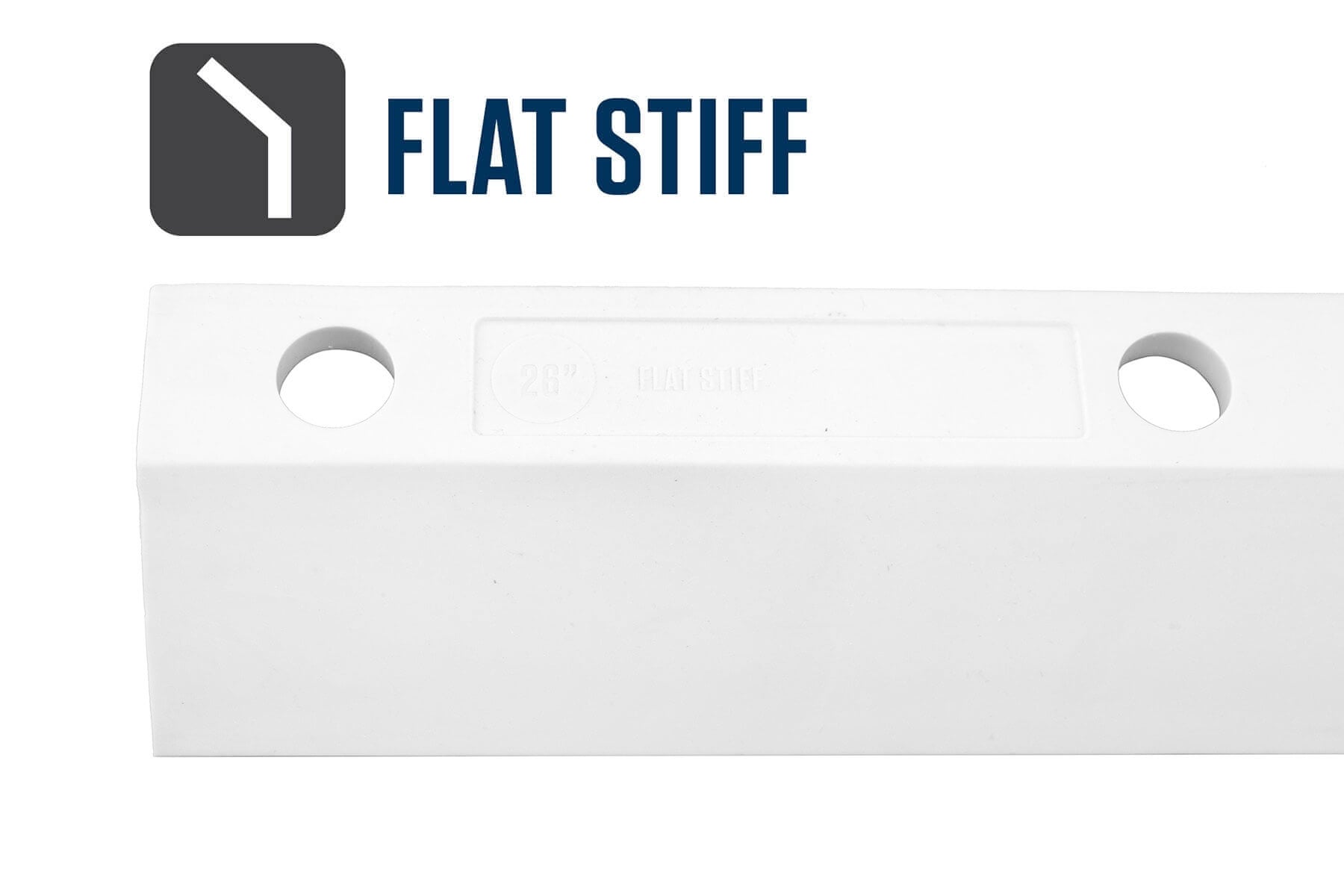 Seymour Midwest - Easy Squeegee™ avec lame plate rigide de 18"