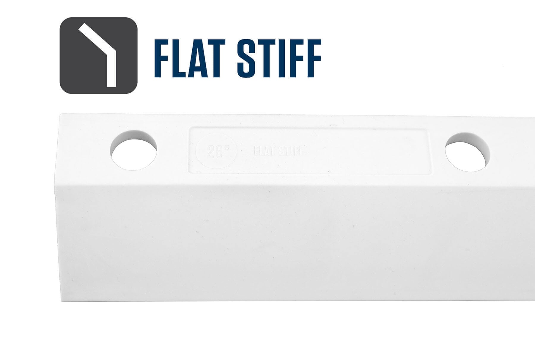Seymour Midwest - Easy Squeegee™ avec lame plate rigide de 26"
