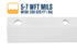 Seymour Midwest - Easy Squeegee™ avec lame de 5-7 WFT mils de 18''