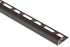 Schluter - Profilé carré QUADEC - aluminium anthracite foncé 7/16" (11 mm) x 10'