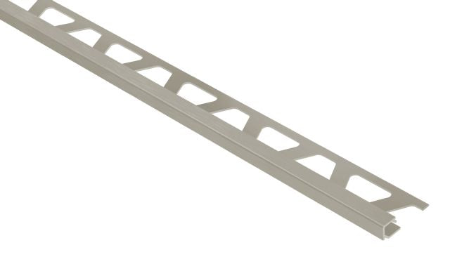 Schluter - Profilé carré QUADEC - aluminium nickel brossé 5/16" (8 mm) x 8' 2-1/2"