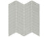 Anatolia - Mosaïque de verre Element Mist Chevron 12" x 12"