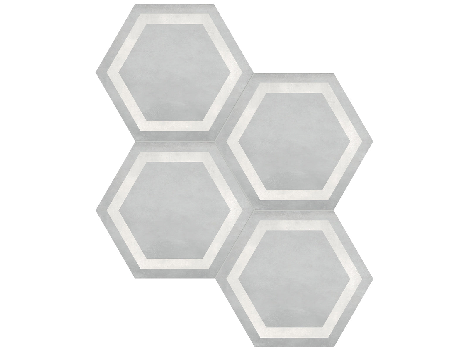 Anatolia - Plancher de céramique Form Ice Mat 7" x 7-3/4"