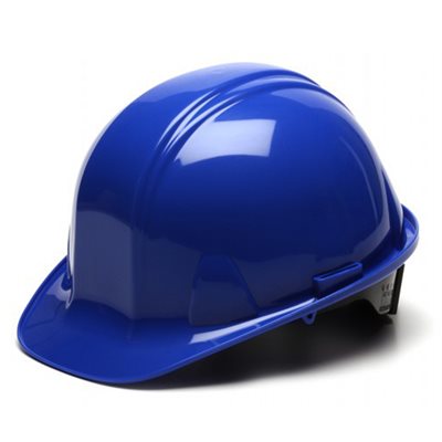 Toolway - Casque de Sécurité à Cliquet de 4 Points - Série Standard SL Bleu