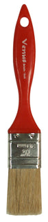 Richard - Pinceau utilitaire 1 1/4" Venus avec manche en plastique rouge (soie blanche)