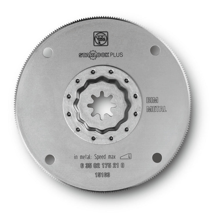 Fein - Lame de scie HSS avec fixation Starlock Plus pour feuille de métal de 1/16" - 3-15/16"