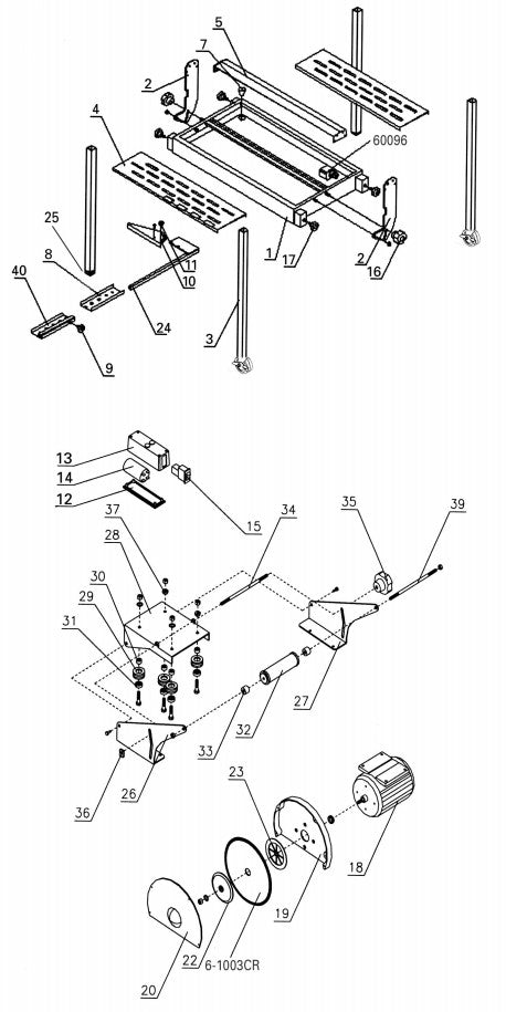 QEP - Bouton avec vis M8 (paquet de 2)