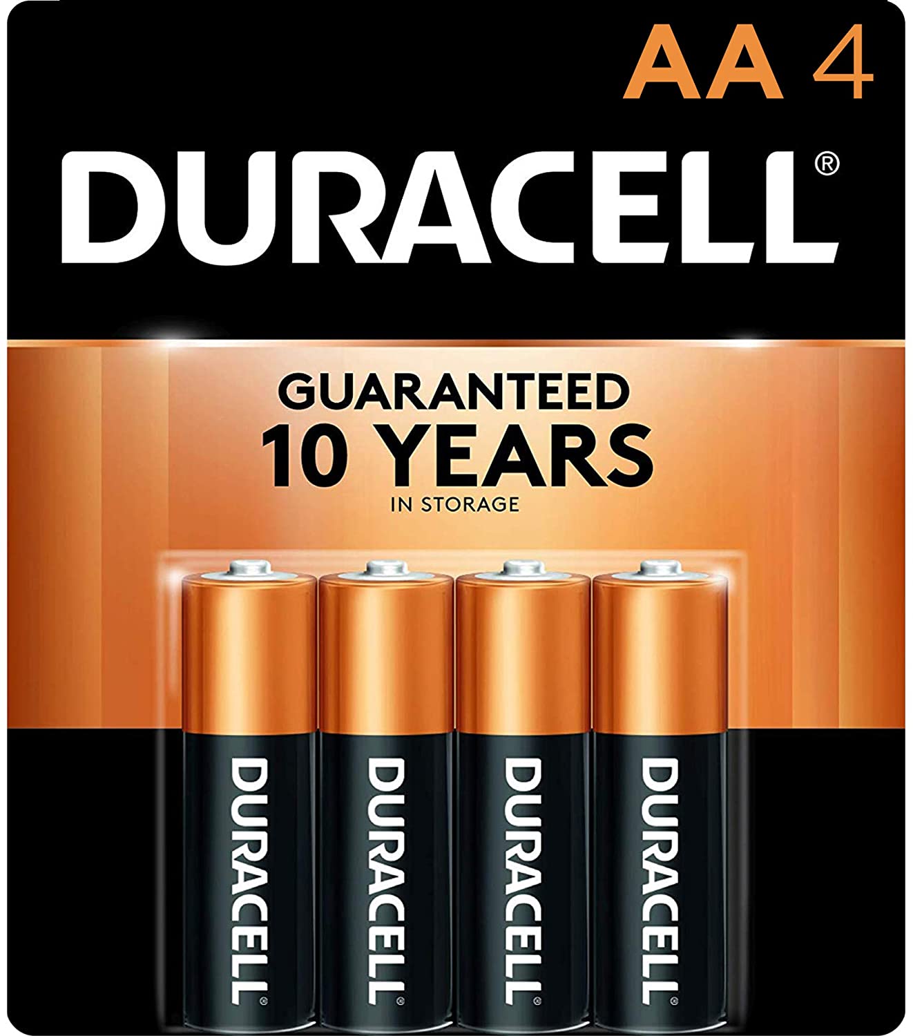 Toolway - Duracell Batteries AA (paquet de 4)