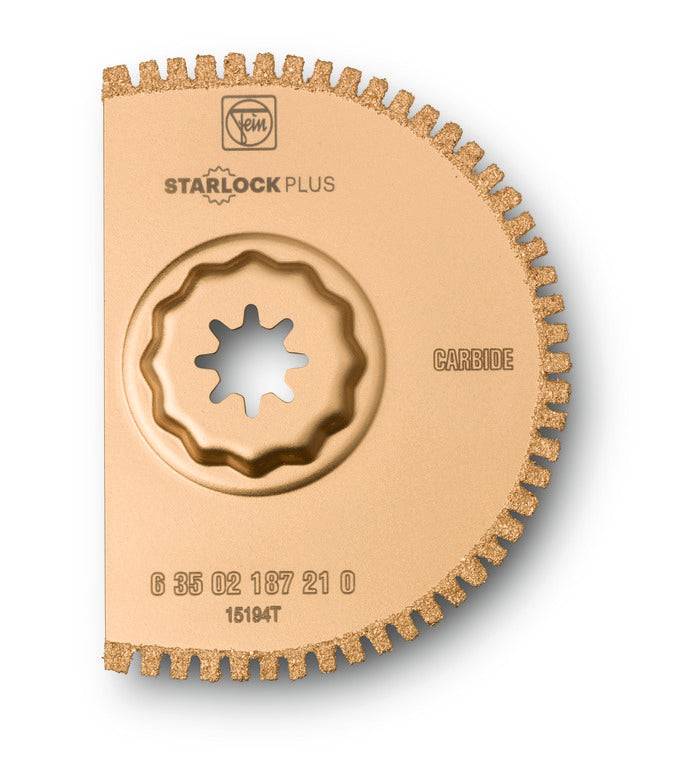 Fein - Lame de scie au carbure avec largeur de coupe de 3/64" et fixation Starlock Plus 3-17/32"