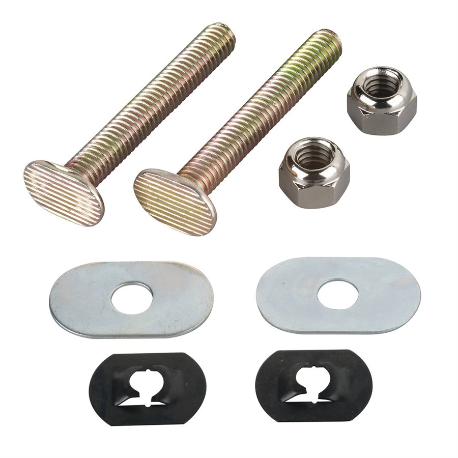 Toolway - Kit de vis en laiton pour toilette