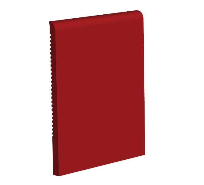 Core Flooring - Toeless Wall Base #15 Burgundy 1/8" x 2-5/8" x 100'