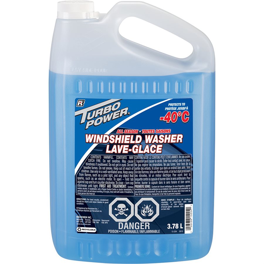 Toolway - Liquide lave-glace Turbo Power -40°F 1 gal
