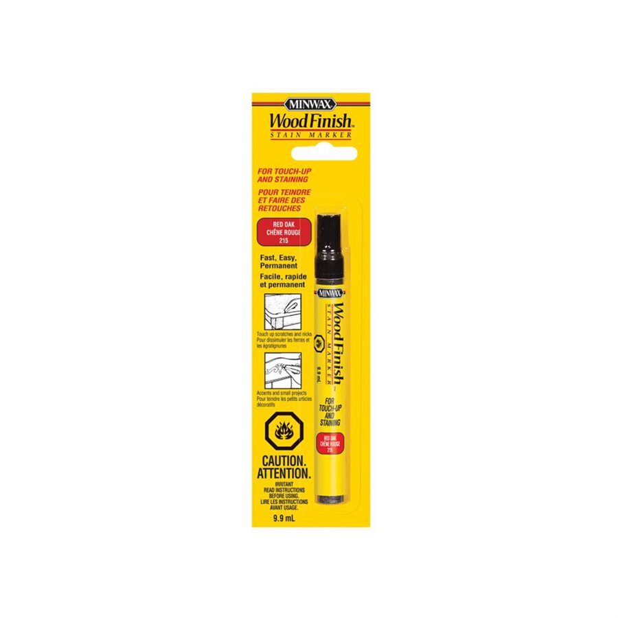 Toolway - Marqueur de finition du bois, chêne rouge 9.9 mL