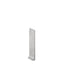 Schluter - DESIGNBASE-SL Cap de fermeture de droite - acier inoxydable (V2) brossé 4-3/8" (110 mm)