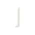 Schluter - DESIGNBASE-SL Cap de fermeture de gauche - aluminium blanc mat 3-1/8" (80 mm)