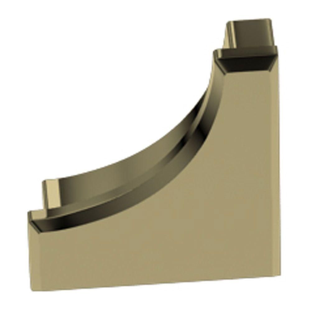 Schluter - DILEX-AHK Cap de fermeture - aluminium anodisé laiton poli