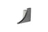Schluter - DILEX-AHKA Cap de fermeture droit avec un radius de 3/8" (10 mm) - aluminium gris pierre