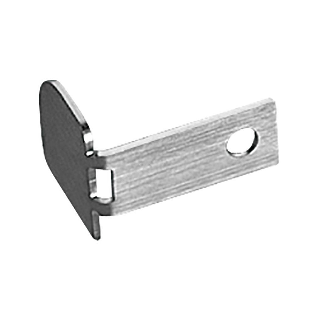 Schluter - RONDEC Cap de fermeture - acier inoxydable (V2) brossé 5/16" (8 mm)