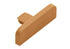 Schluter - TREP-SE/-S Cap de fermeture - plastique PVC brun noisette 1-1/32" (26 mm)