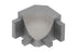 Schluter - DILEX-AHK Coin intérieur 90° avec un radius de 3/8" (10 mm) - aluminium grège