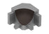Schluter - DILEX-AHK Coin intérieur 90° avec un radius de 3/8" (10 mm) - aluminium anthracite foncé
