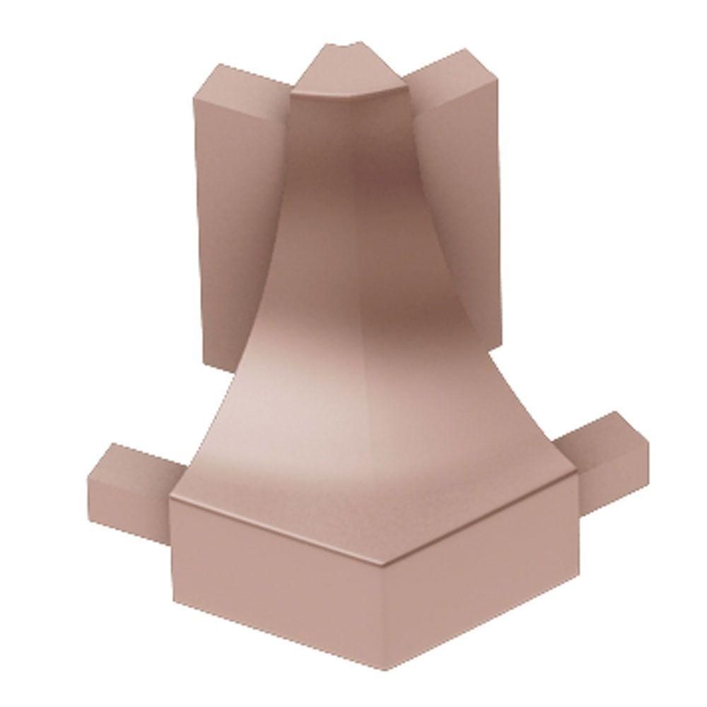 Schluter - DILEX-AHK Coin extérieur 135° avec un radius de 3/8" (10 mm) - aluminium anodisé cuivre mat