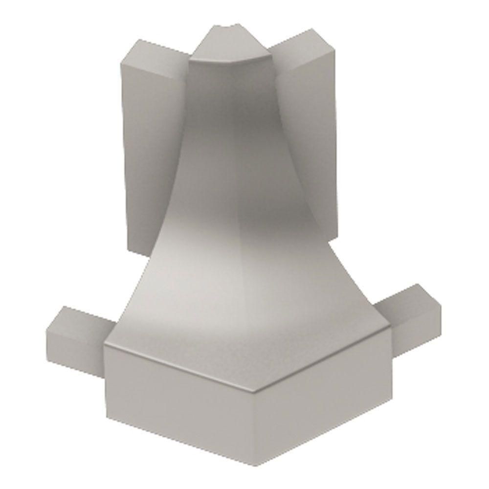 Schluter - DILEX-AHK Coin extérieur 135° avec un radius de 3/8" (10 mm) - aluminium anodizé nickel mat