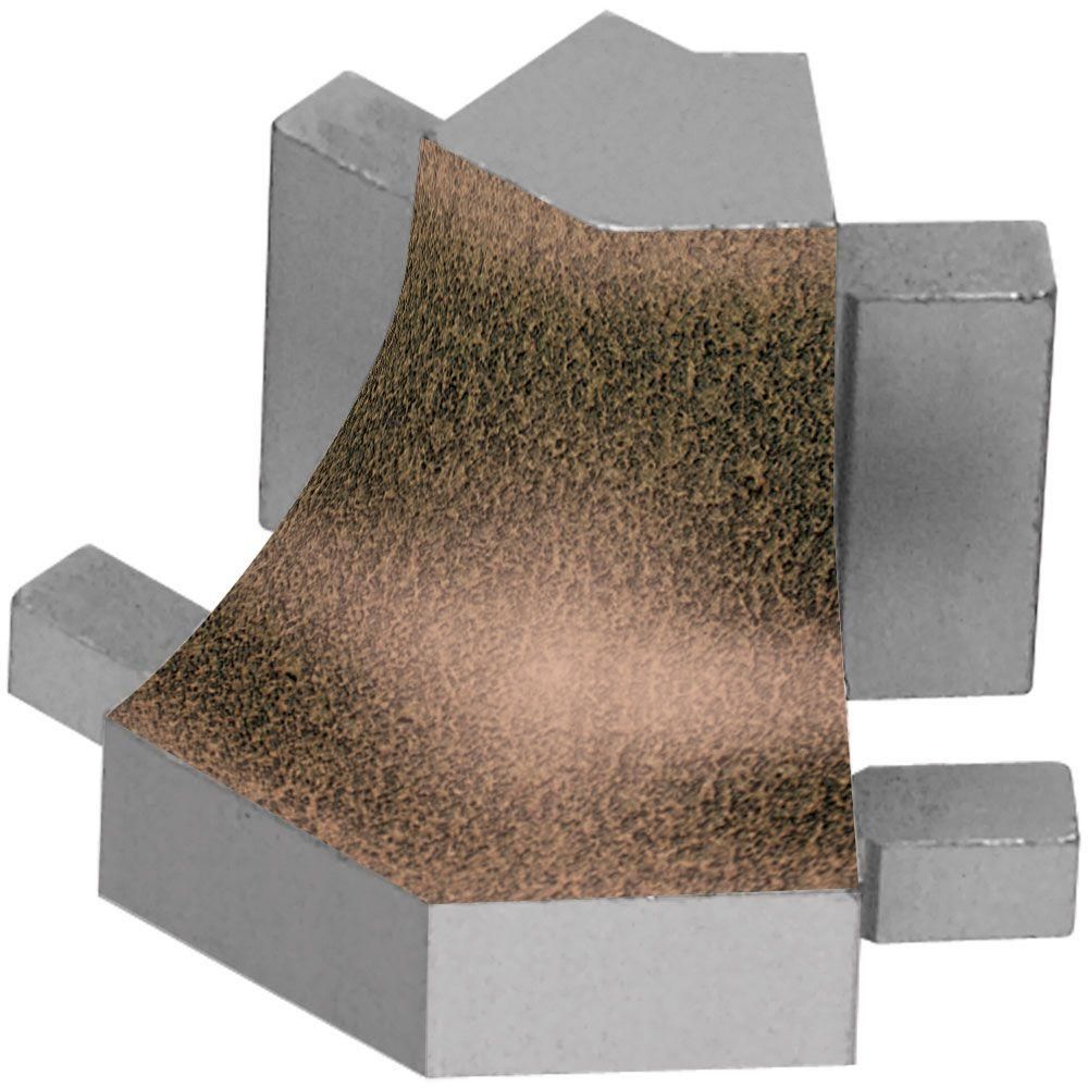 Schluter - DILEX-AHK Coin extérieur 135° avec un radius de 3/8" (10 mm) - aluminium bronze