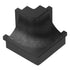 Schluter - DILEX-AHK Coin extérieur rond 90° avec un radius de 3/8" (10 mm) - aluminium anodisé graphite brossé