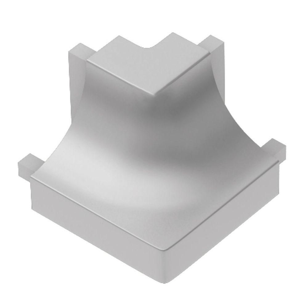 Schluter - DILEX-AHK Coin extérieur carré 90° avec un radius de 3/8" (10 mm) - aluminium anodisé mat