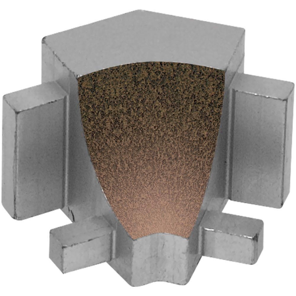 Schluter - DILEX-AHK Coin intérieur 135° avec un radius de 3/8" (10 mm) - aluminium bronze