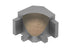 Schluter - DILEX-AHK Coin intérieur 90° avec un radius de 3/8" (10 mm) - aluminium beige