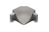 Schluter - DILEX-AHKA Coin intérieur 90° avec un radius de 3/8" (10 mm) - aluminium grège