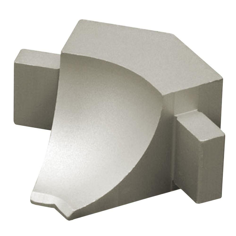 Schluter - DILEX-AHKA Coin intérieur 135° avec un radius de 3/8" (10 mm) - aluminium anodisé nickel mat