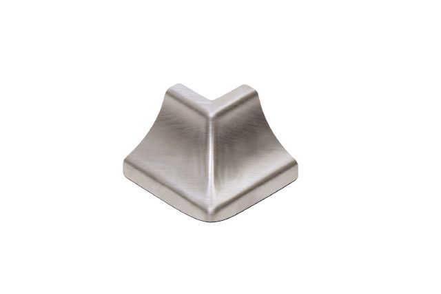 Schluter - DILEX-HKU Coin extérieur 90° avec un radius de 1-7/16" (36 mm) - acier inoxydable (V2)