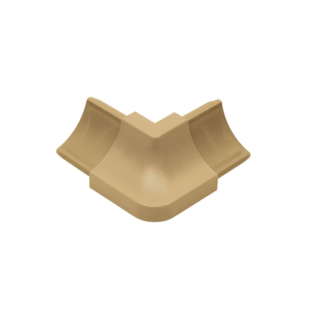 Schluter - DILEX-HKW Coin extérieur 90° avec un radius de 11/16" (18 mm) - plastique PVC beige clair