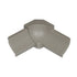 Schluter - DILEX-PHK Inside Corner 90° avec un radius de 3/8" (10 mm) - plastique PVC gris