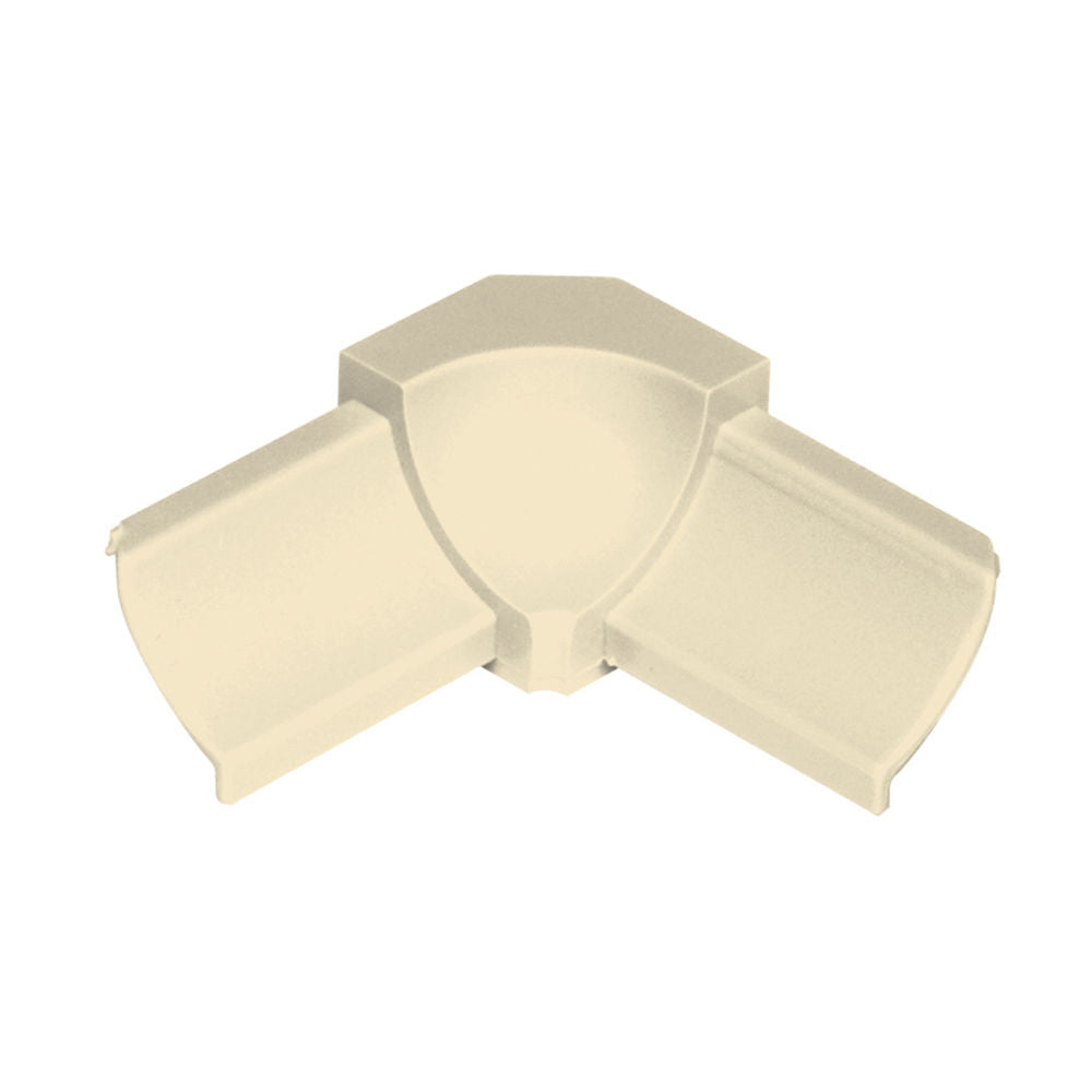 Schluter - DILEX-PHK Inside Corner 90° avec un radius de 3/8" (10 mm) - plastique PVC sable