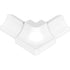 Schluter - DILEX-PHK Outside Corner 90° avec un radius de 3/8" (10 mm) - plastique PVC blanc éclatant