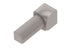 Schluter - RONDEC Coin intérieur 90° - plastique PVC gris classique 1/2" (12.5 mm)
