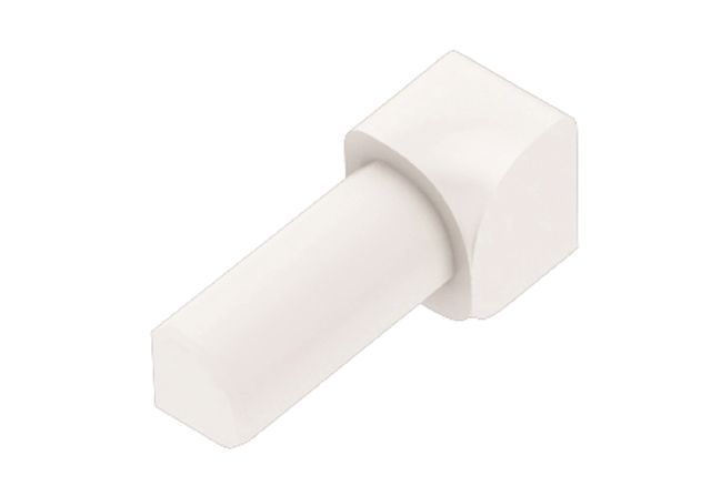 Schluter - RONDEC Coin intérieur 90° - plastique PVC blanc 1/2" (12.5 mm)