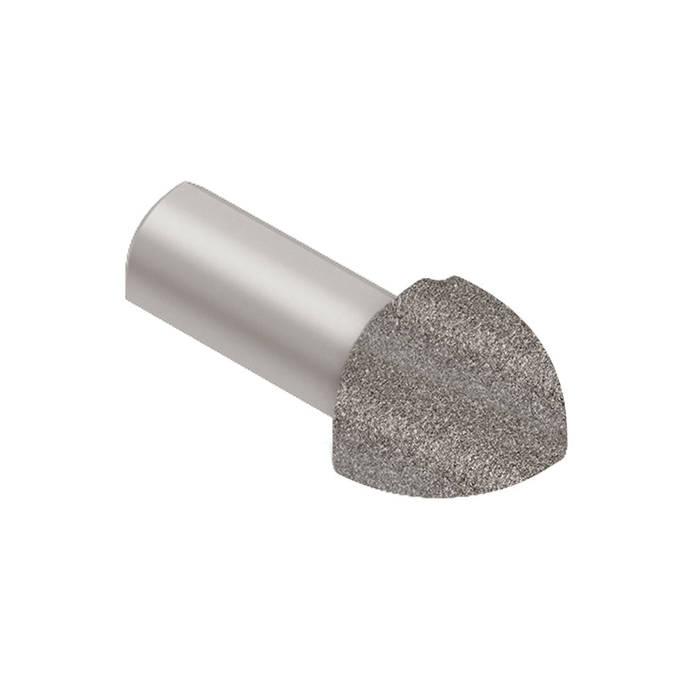 Schluter - RONDEC Coin extérieur 90° - aluminium gris pierre 5/16" (8 mm)