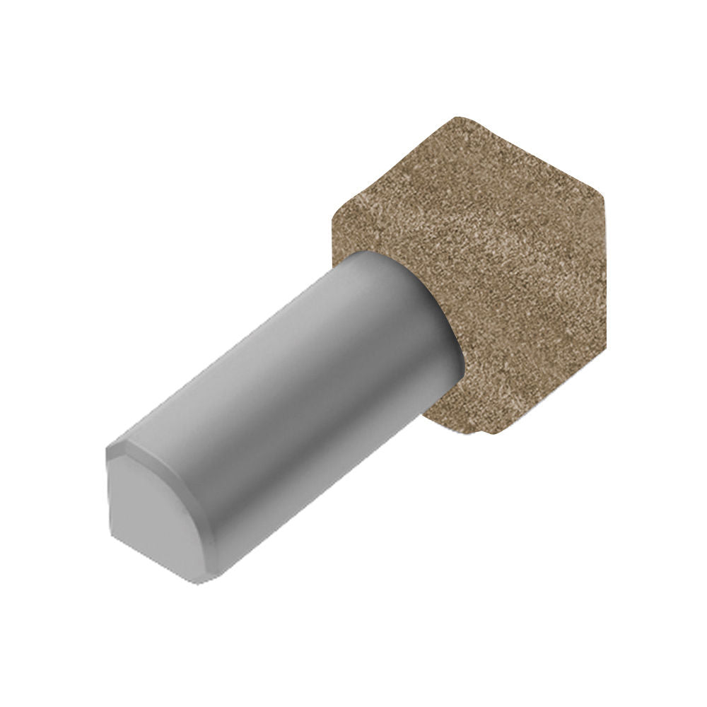 Schluter - RONDEC Coin intérieur 90° - aluminium beige 7/16" (11 mm)